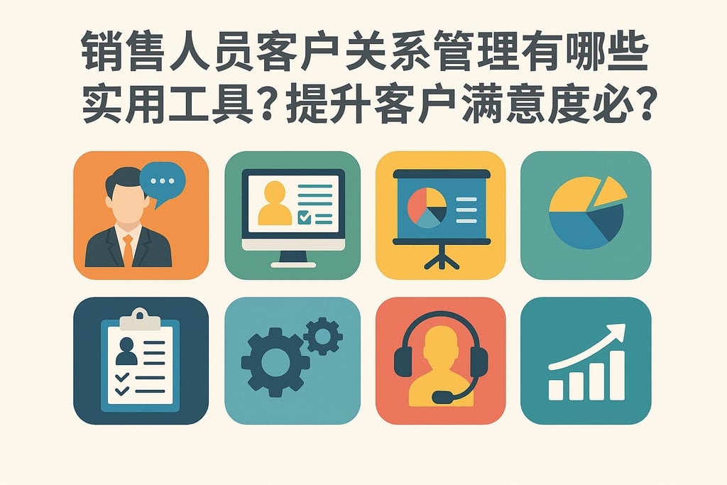 销售人员客户关系管理有哪些实用工具？提升客户满意度必看