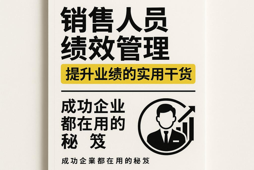 销售人员绩效管理提升业绩的实用干货，成功企业都在用的秘笈
