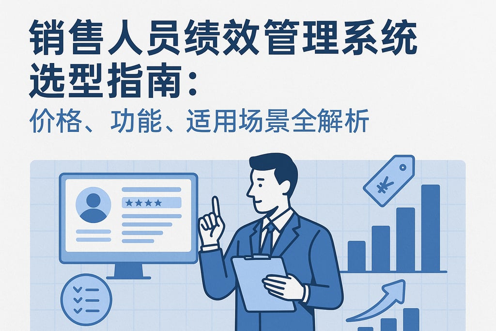 销售人员绩效管理系统选型指南：价格、功能、适用场景全解析