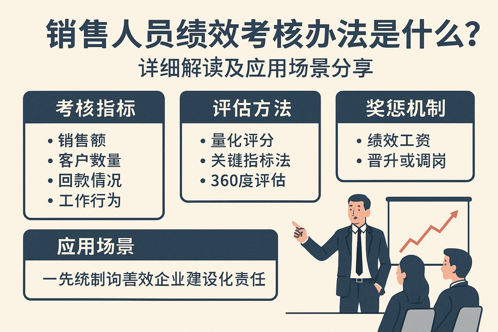 销售人员绩效考核办法是什么？详细解读及应用场景分享