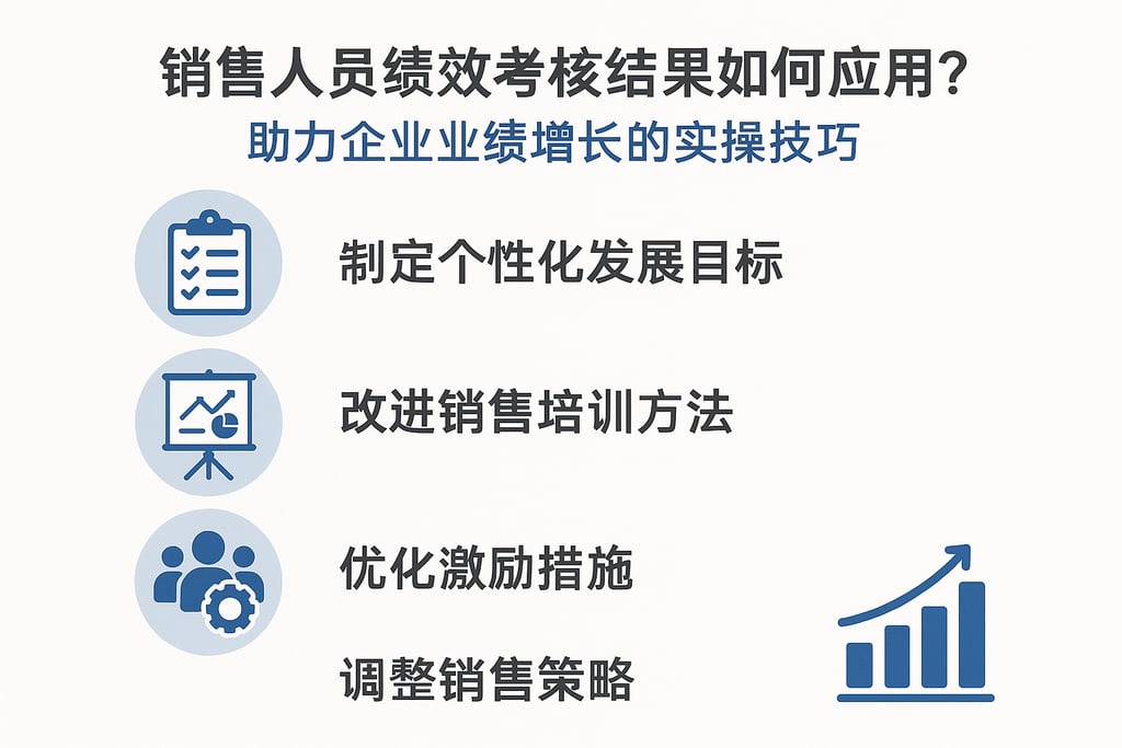 销售人员绩效考核结果如何应用？助力企业业绩增长的实操技巧