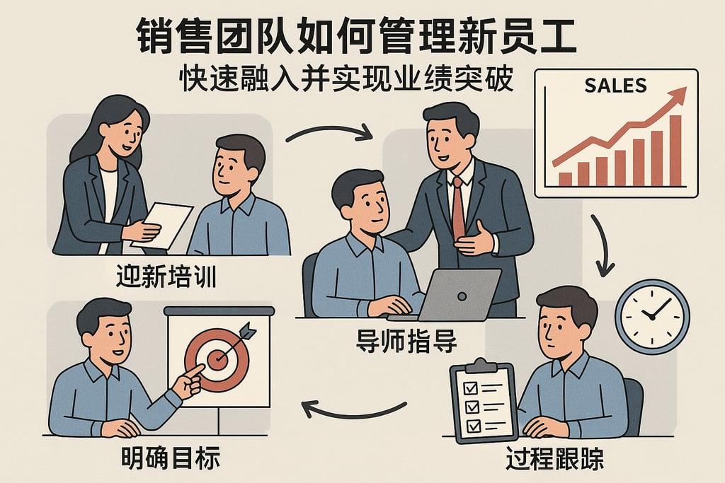 销售团队如何管理新员工，快速融入并实现业绩突破