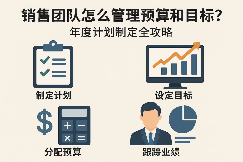 销售团队怎么管理预算和目标？年度计划制定全攻略