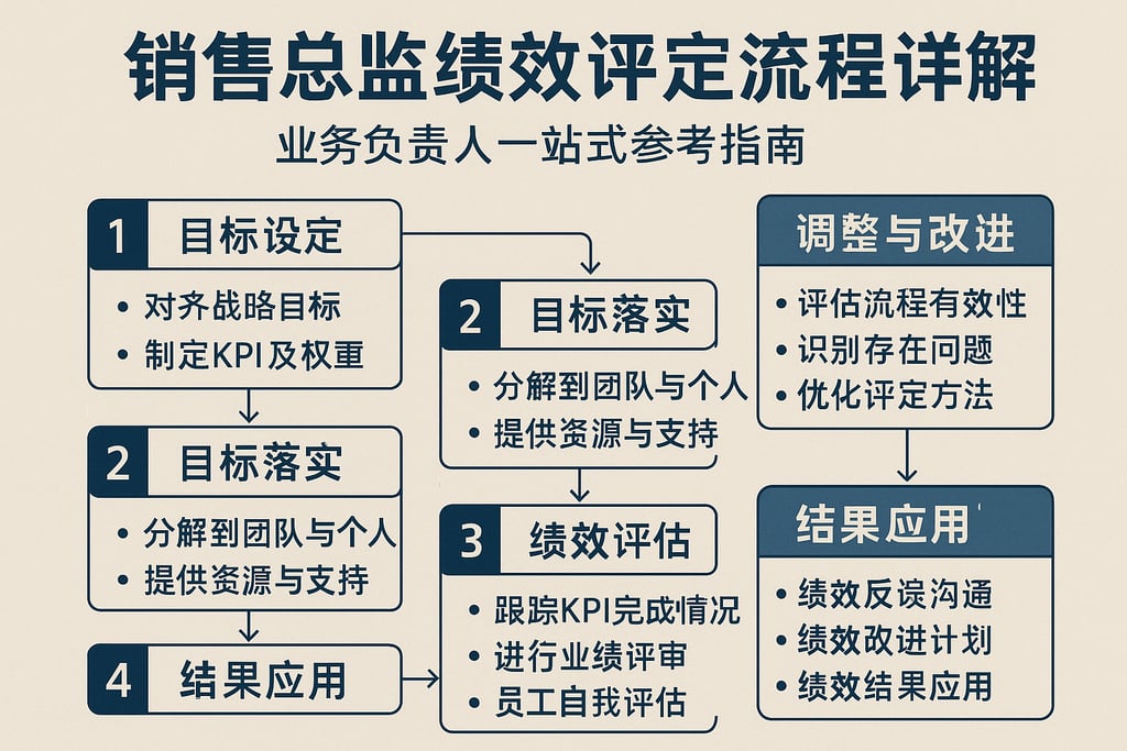 销售总监绩效评定流程详解，业务负责人一站式参考指南