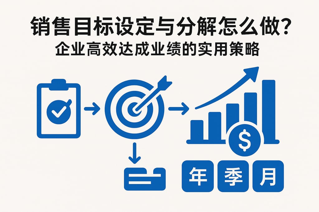 销售目标设定与分解怎么做？企业高效达成业绩的实用策略
