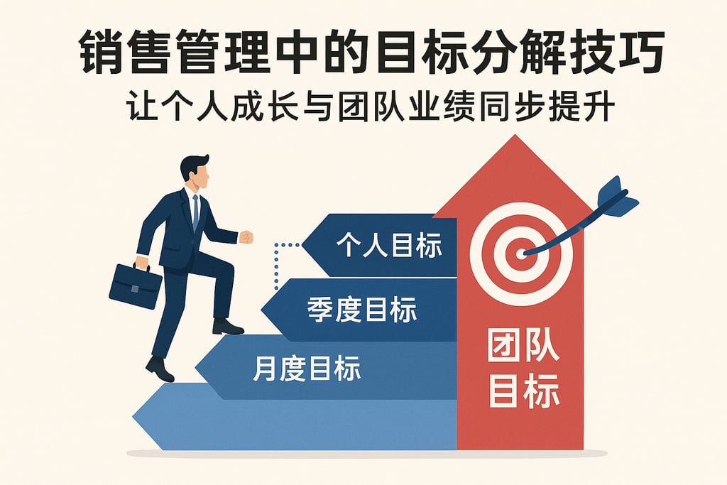 销售管理中的目标分解技巧：让个人成长与团队业绩同步提升