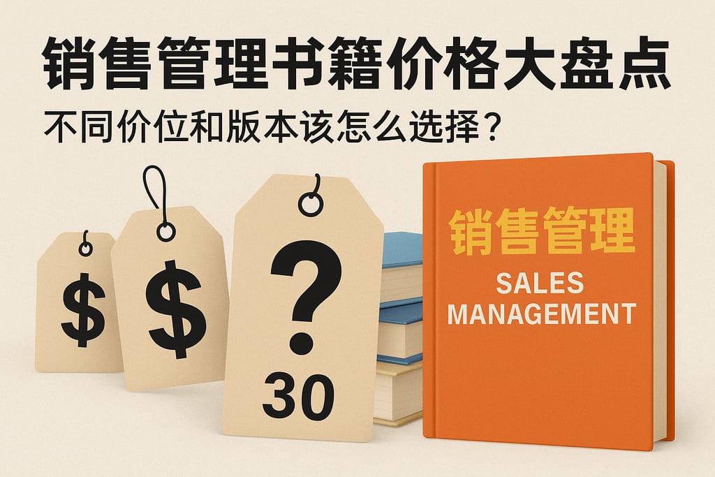 销售管理书籍价格大盘点：不同价位和版本该怎么选择？