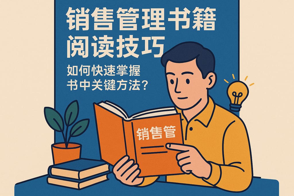 销售管理书籍阅读技巧：如何快速掌握书中关键方法？