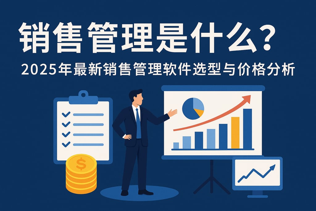 销售管理是什么？2025年最新销售管理软件选型与价格分析