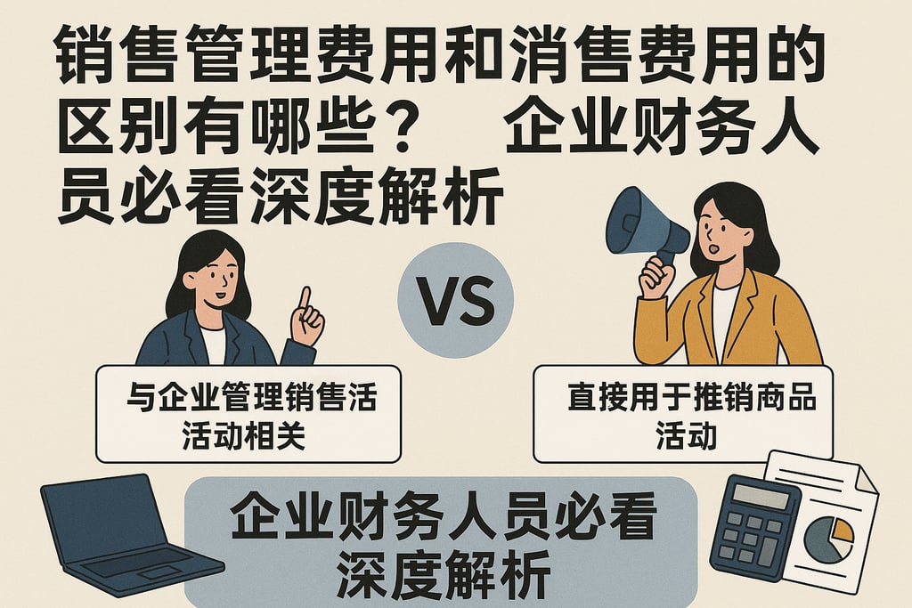销售管理费用和销售费用的区别有哪些？企业财务人员必看深度解析
