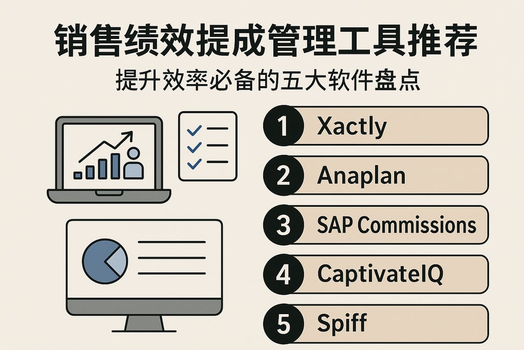 销售绩效提成管理工具推荐，提升效率必备的五大软件盘点