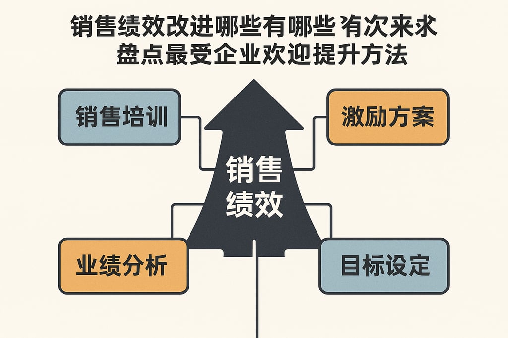 销售绩效改进策略有哪些？盘点最受企业欢迎的提升方法
