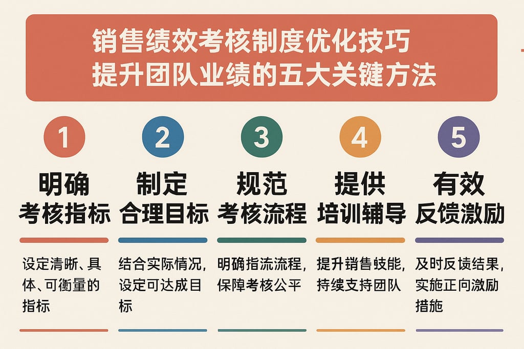 销售绩效考核制度优化技巧，提升团队业绩的五大关键方法