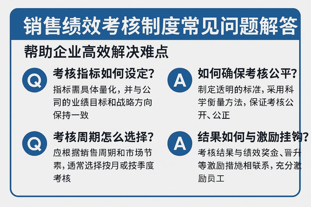销售绩效考核制度常见问题解答，帮助企业高效解决难点