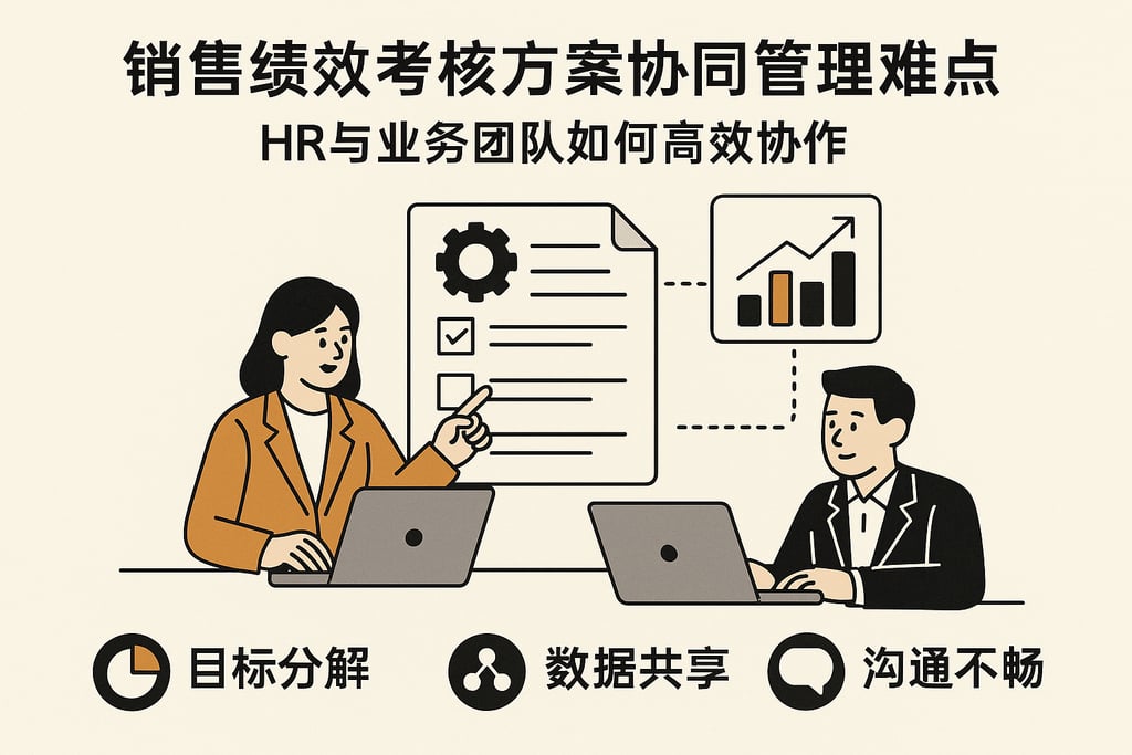 销售绩效考核方案协同管理难点，HR与业务团队如何高效协作