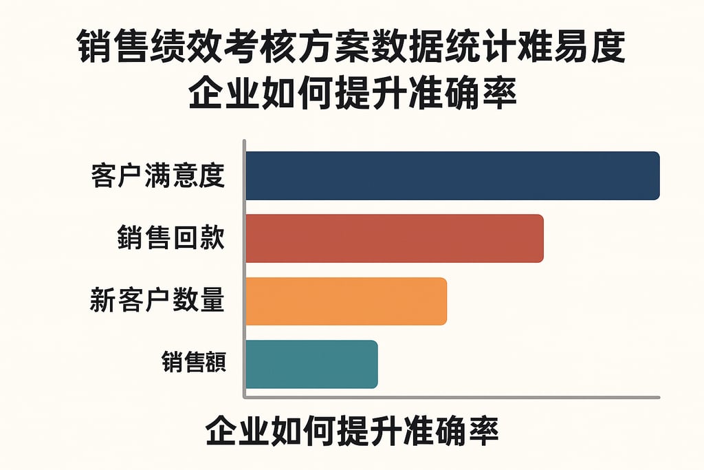 销售绩效考核方案数据统计难易度排行，企业如何提升准确率