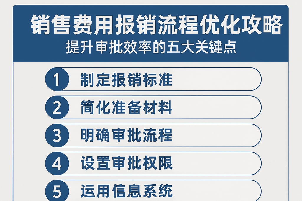 销售费用报销流程优化攻略，提升审批效率的五大关键点