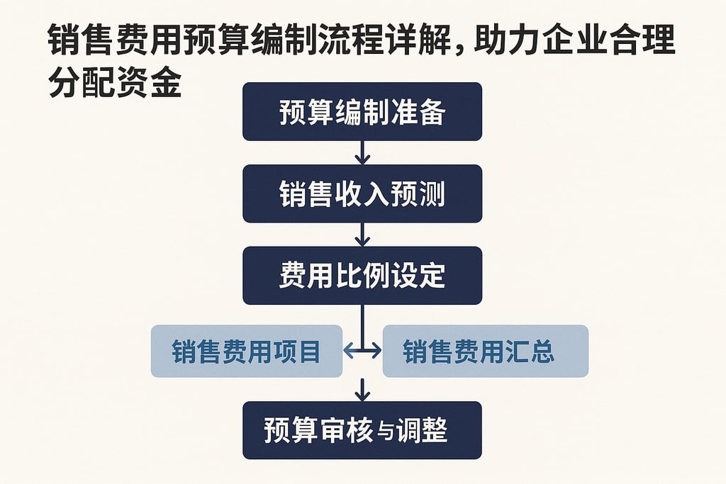 销售费用预算编制流程详解，助力企业合理分配资金