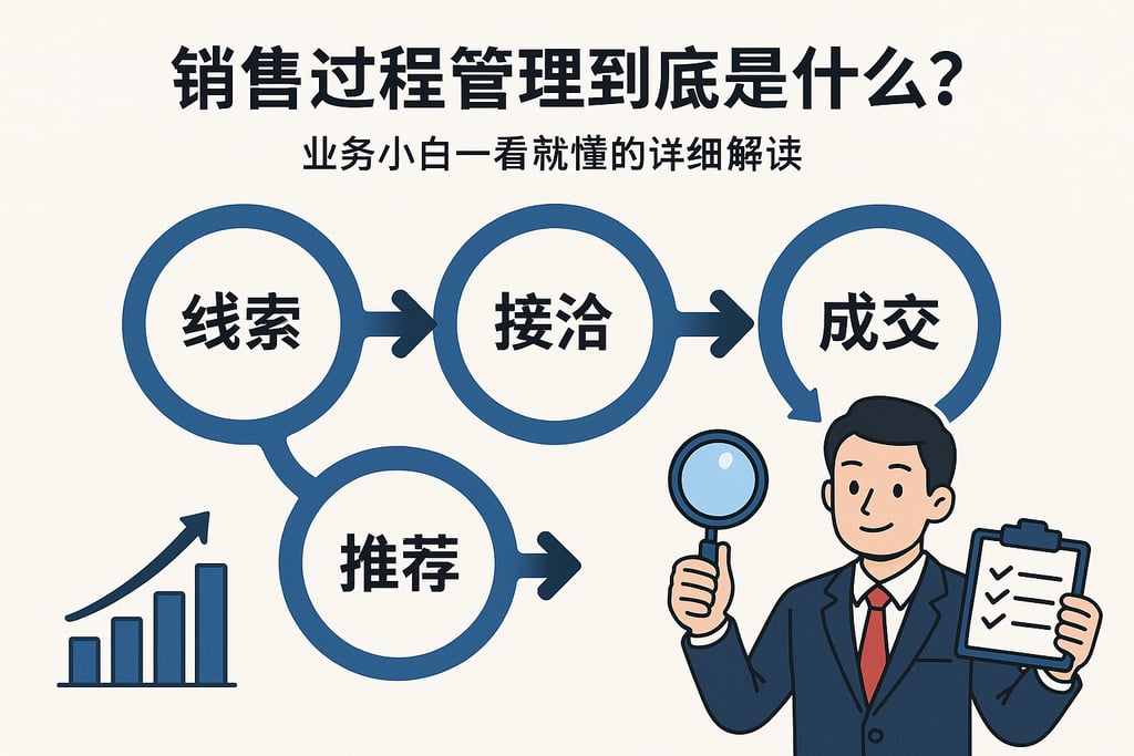 销售过程管理到底是什么？业务小白一看就懂的详细解读