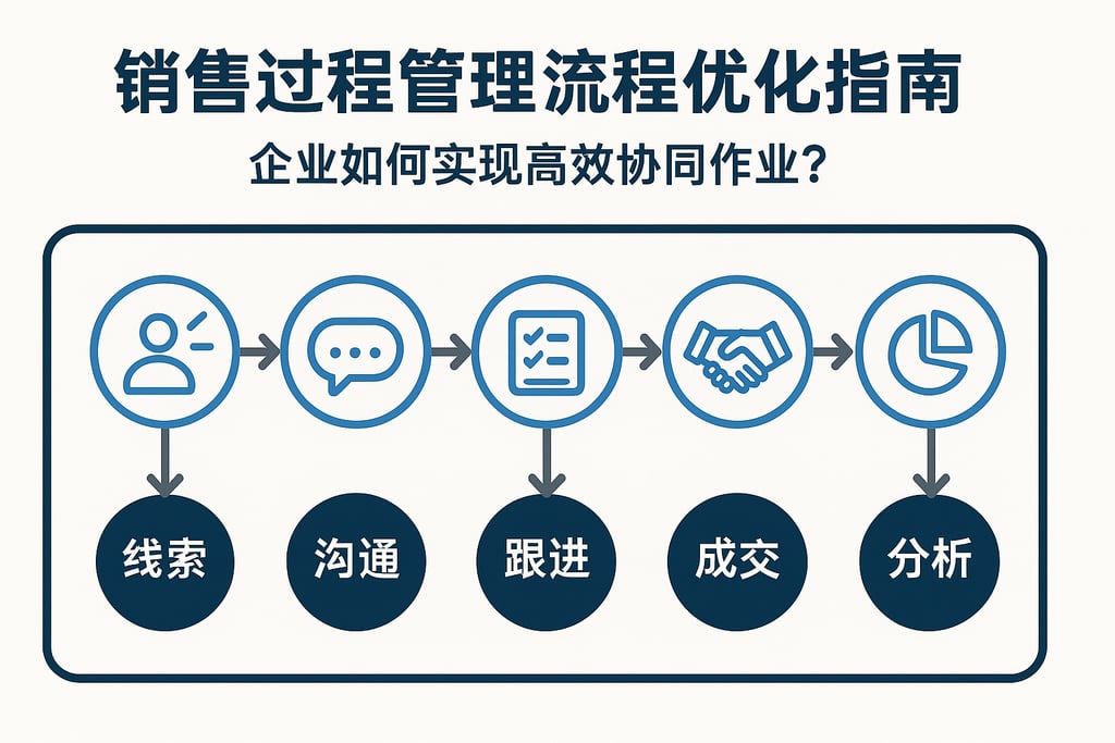 销售过程管理流程优化指南，企业如何实现高效协同作业？