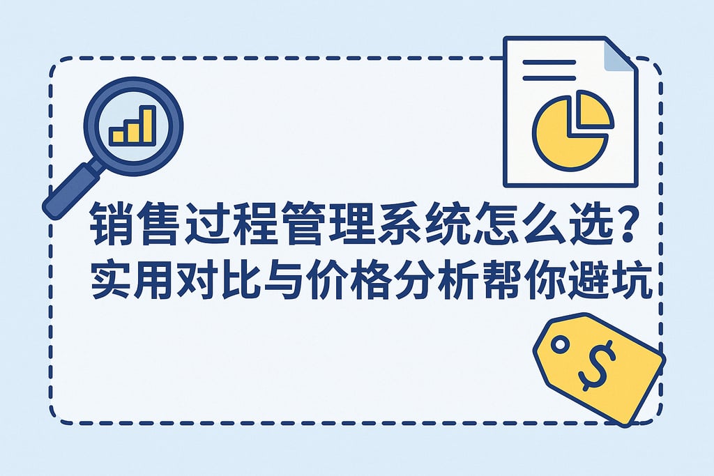 销售过程管理系统怎么选？实用对比与价格分析帮你避坑