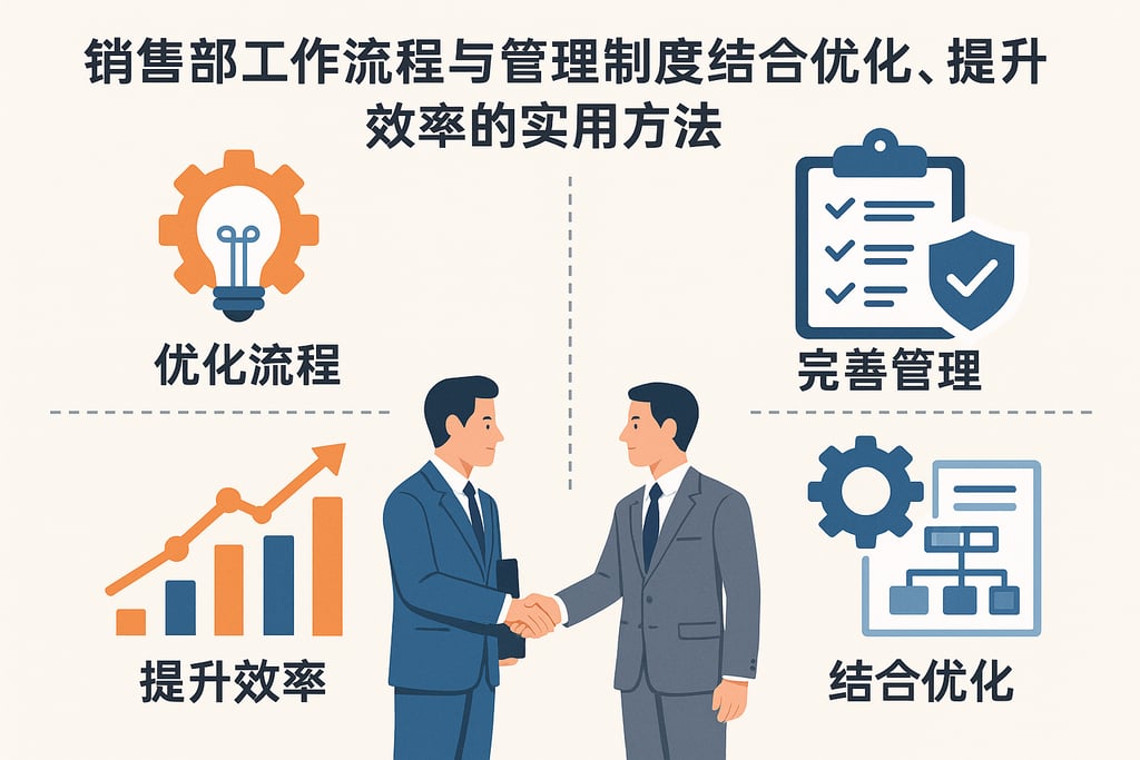 销售部工作流程与管理制度结合优化，提升效率的实用方法
