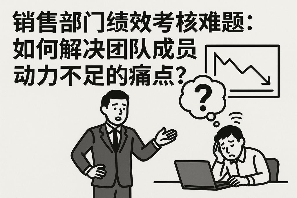 销售部门绩效考核难题：如何解决团队成员动力不足的痛点？