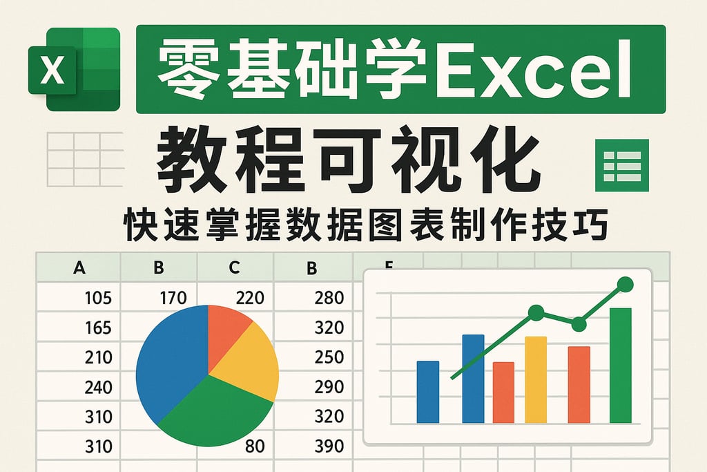 零基础学excel教程可视化，快速掌握数据图表制作技巧