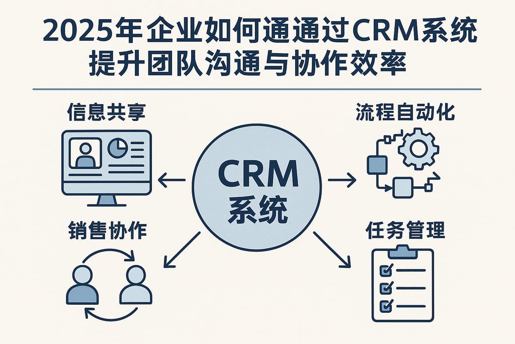 2025年企业如何通过CRM系统提升团队沟通与协作效率