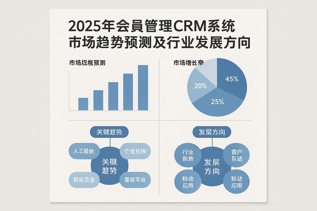 2025年会员管理CRM系统市场趋势预测及行业发展方向
