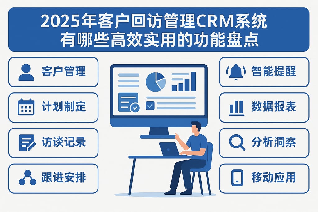 2025年客户回访管理CRM系统有哪些高效实用的功能盘点