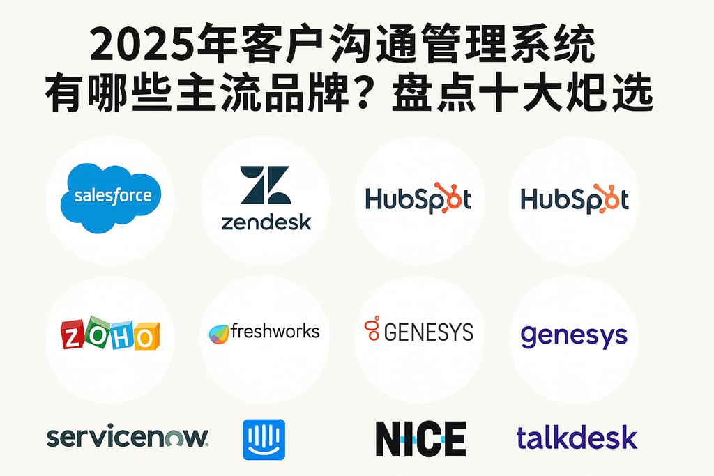 2025年客户沟通管理系统有哪些主流品牌？盘点十大热门选择
