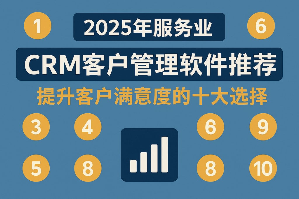 2025年服务业CRM客户管理软件推荐，提升客户满意度的十大选择