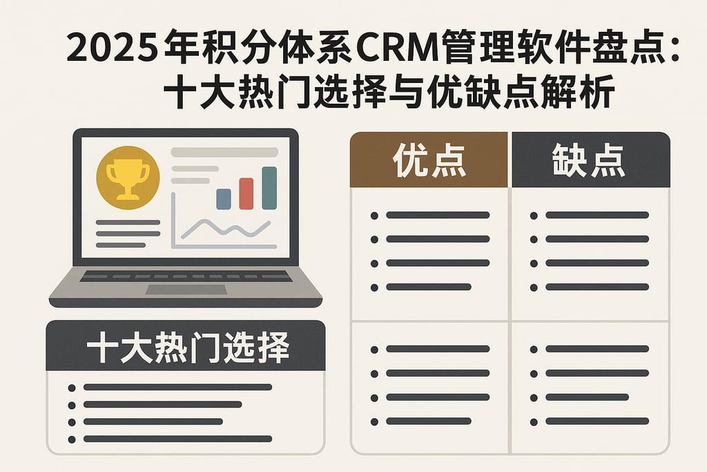 2025年积分体系CRM管理软件盘点：十大热门选择与优缺点解析