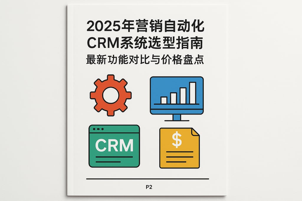 2025年营销自动化CRM系统选型指南：最新功能对比与价格盘点