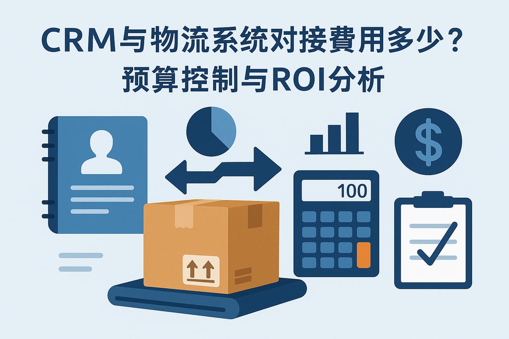 CRM与物流系统对接费用多少？预算控制与ROI分析