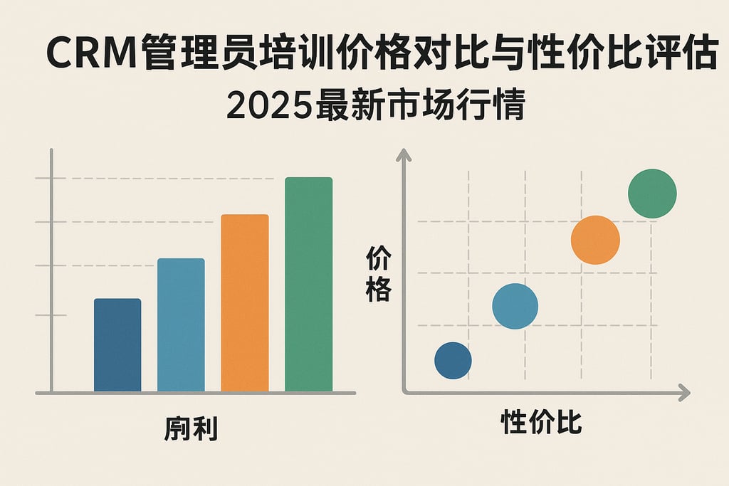 CRM管理员培训价格对比与性价比评估，2025最新市场行情