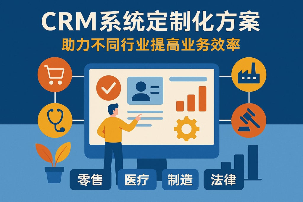 CRM系统定制化方案，助力不同行业提高业务效率