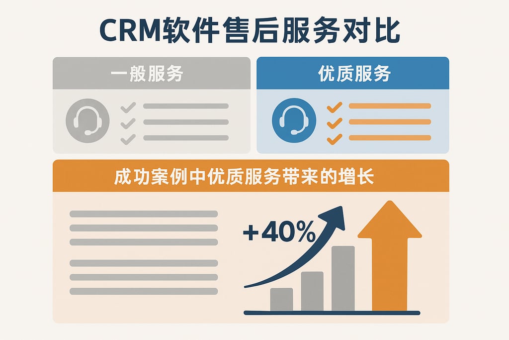 CRM软件售后服务对比，成功案例中优质服务带来的增长