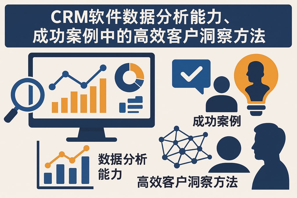 CRM软件数据分析能力，成功案例中的高效客户洞察方法