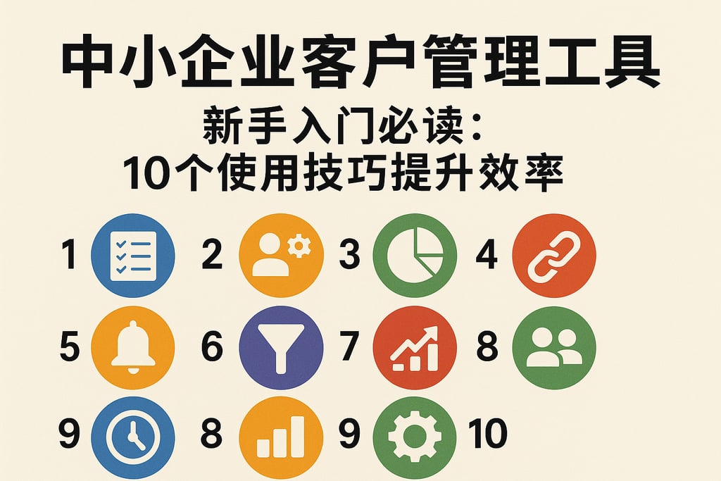 中小企业客户管理工具新手入门必读：10个使用技巧提升效率