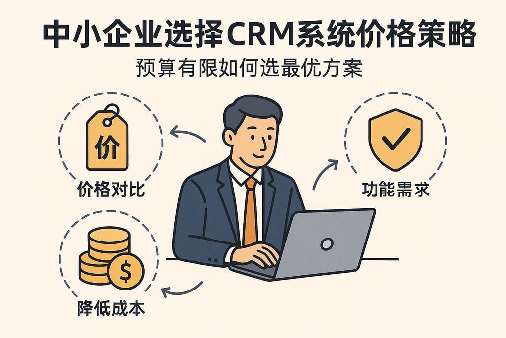 中小企业选择CRM系统价格策略，预算有限如何选最优方案
