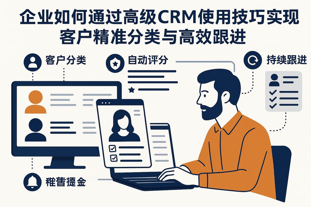 企业如何通过高级CRM使用技巧实现客户精准分类与高效跟进