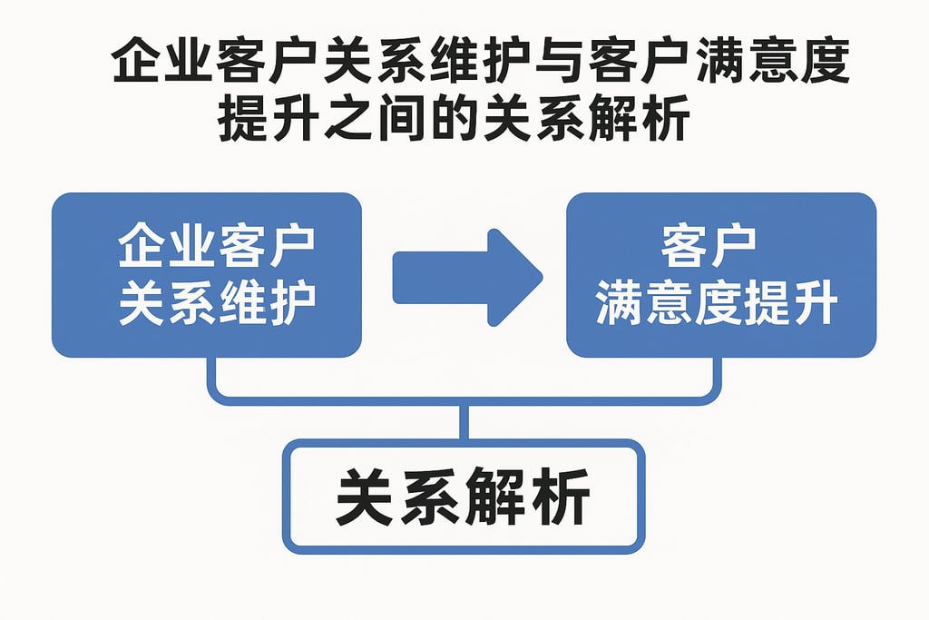 企业客户关系维护与客户满意度提升之间的关系解析
