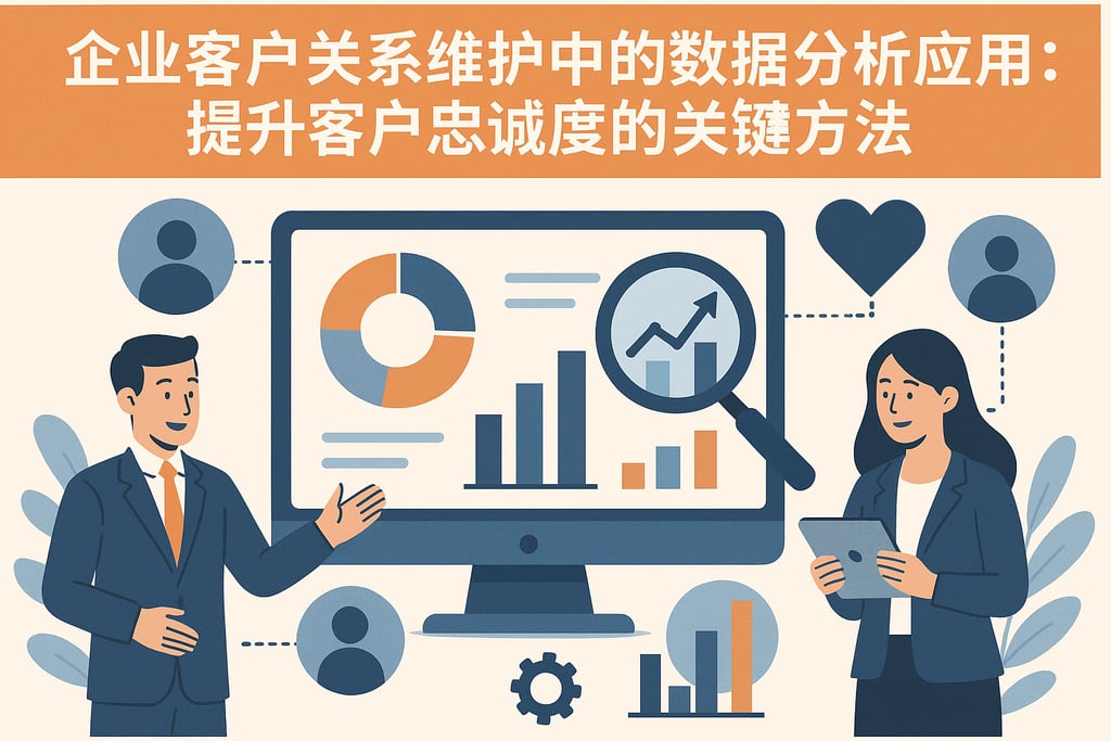 企业客户关系维护中的数据分析应用，提升客户忠诚度的关键方法
