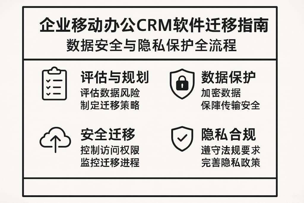企业移动办公CRM软件迁移指南，数据安全与隐私保护全流程