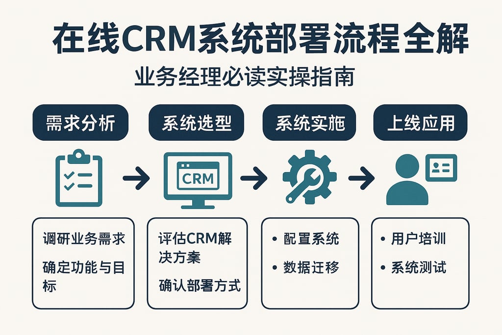 在线CRM系统部署流程全解，业务经理必读实操指南