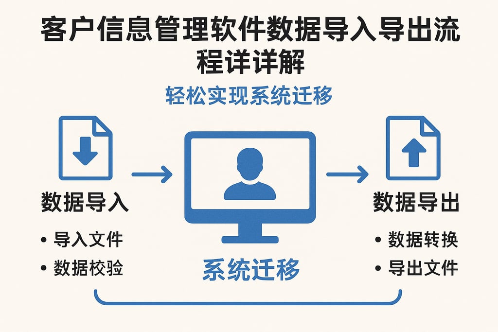 客户信息管理软件数据导入导出流程详解，轻松实现系统迁移