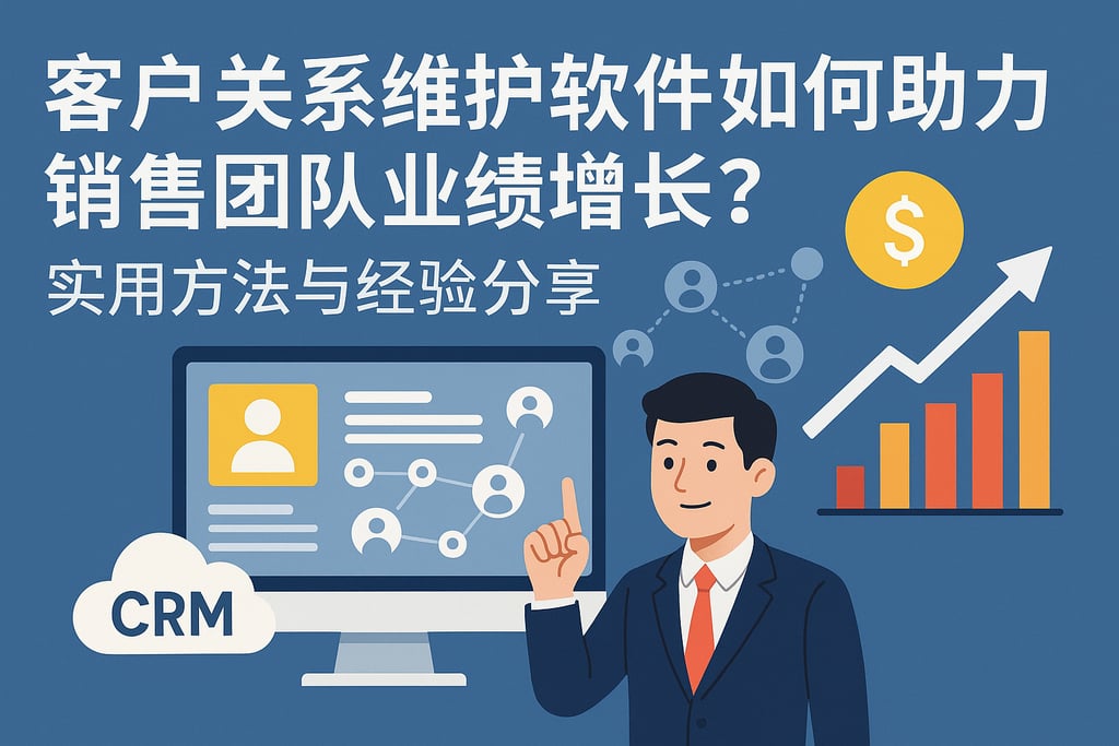 客户关系维护软件如何助力销售团队业绩增长？实用方法与经验分享