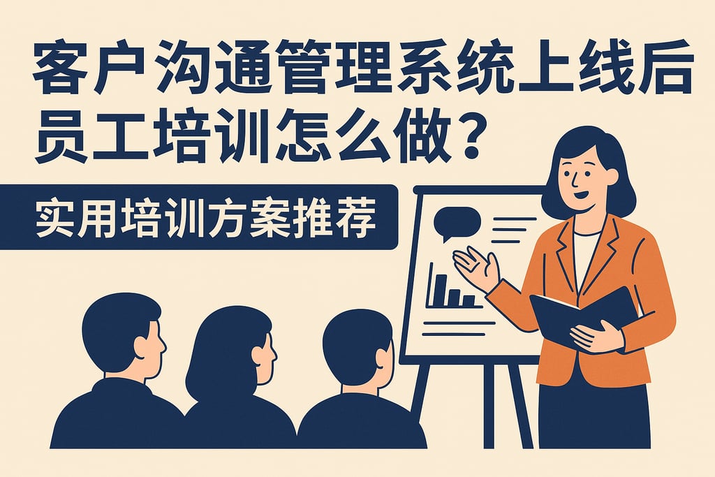 客户沟通管理系统上线后员工培训怎么做？实用培训方案推荐